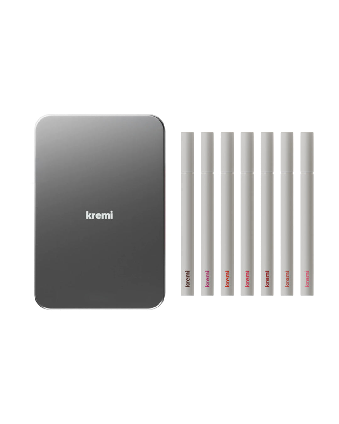 Lip Definer Set – 6 tonluk lip stain seti, metal kutuda