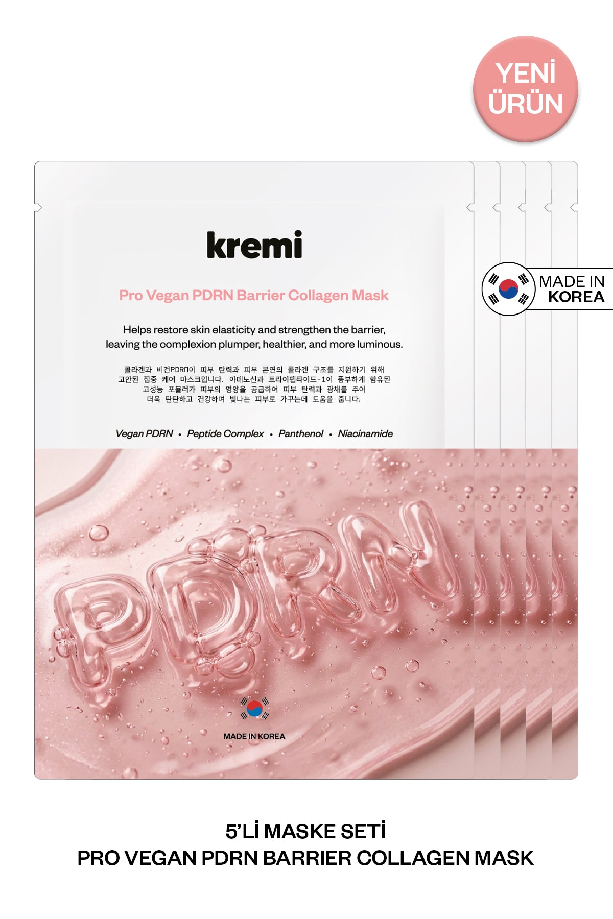 BIO-CELLULOSE MASK COLLECTION/ 5 Pack