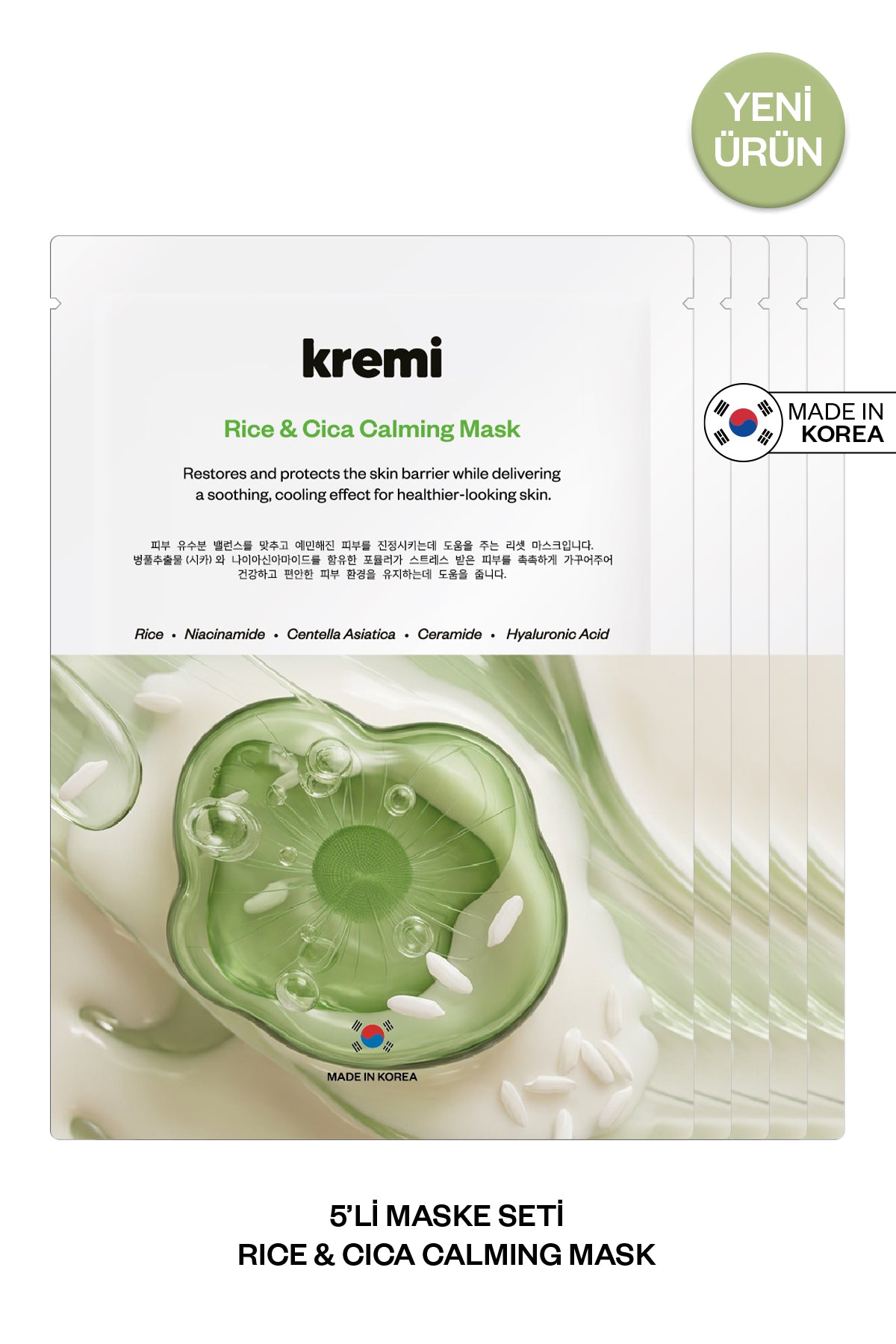 BIO-CELLULOSE MASK COLLECTION/ 5 Pack